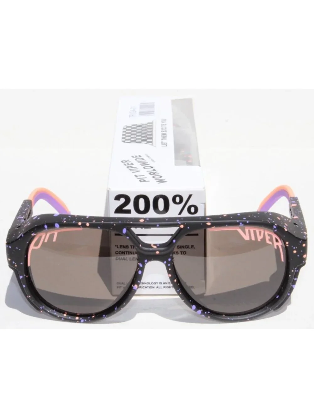 PIT VIPER The Naples POLARIZED Exciters Sunglasses/Safety Glasses ANSI Z87+ NEW